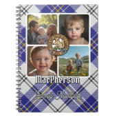 MacPherson familie foto collage Notitieboek (Voorkant)