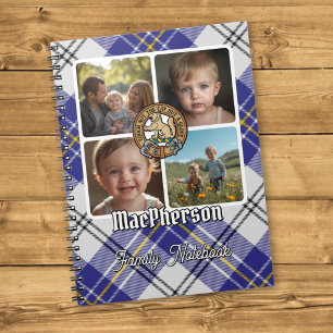 MacPherson familie foto collage Notitieboek