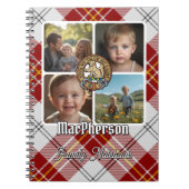 MacPherson Familiefotocollage Notitieboek (Voorkant)