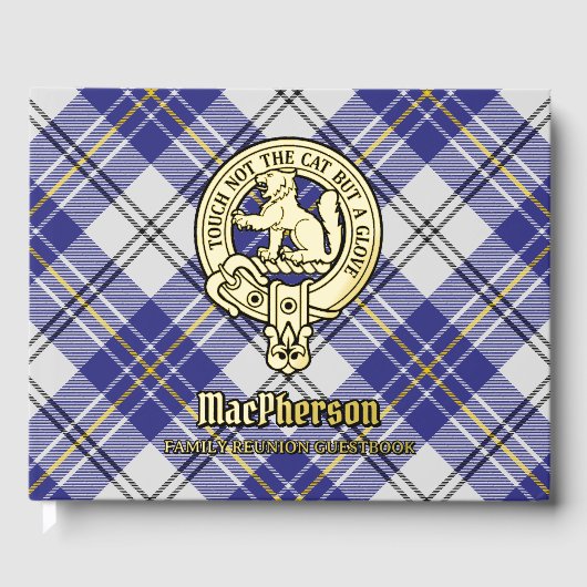 MacPherson Family Reunion Gastboek Gastenboek (Voorkant)
