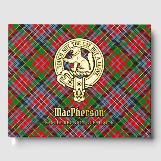 MacPherson Family Reunion Gastboek Gastenboek (Voorkant)