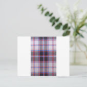 MACPHERSON HUNTING TARTAN BRIEFKAART (Staand voorkant)