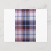 MACPHERSON HUNTING TARTAN BRIEFKAART (Voorkant)