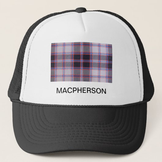 MACPHERSON HUNTING TARTAN TRUCKER PET (Voorkant)