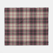 MacPherson Jacht Oude Plaid Fleece Deken (Voorkant (Horizontaal))