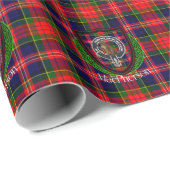 MacPherson Schotse Clan Tartan & Crest Cadeaupapier (Rol Hoek)