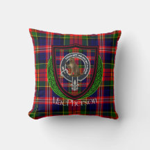 MacPherson Schotse Clan Tartan & Crest