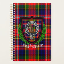 MacPherson Schotse Clan Tartan & Crest