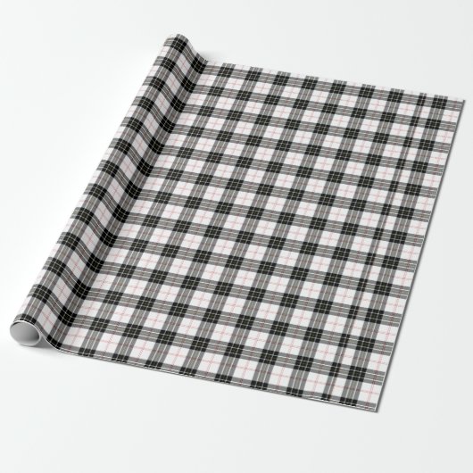 MacPherson Tartan Cadeaupapier (Uitgerold)