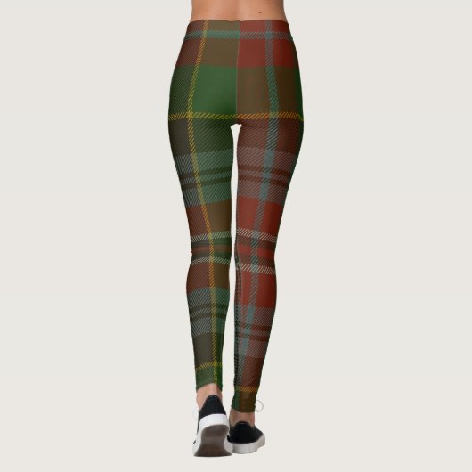 MacPherson Tartan Clan Pset Leggings (Achterkant)