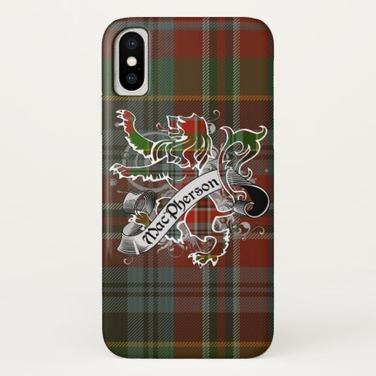 MacPherson Tartan Lion Case-Mate iPhone Case (Achterkant)