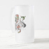 MacPherson Tartan Lion Matglas Bierpul (Voorkant links)