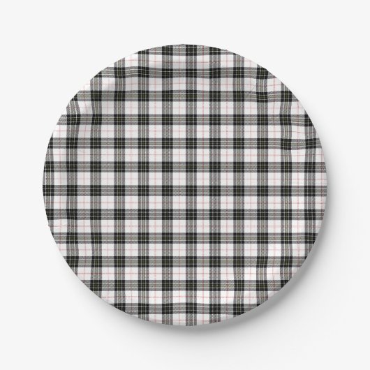 MacPherson Tartan Papieren Bordje (Voorkant)