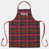 MacPherson Tartan Plaid Monogram Schort (Voorkant)