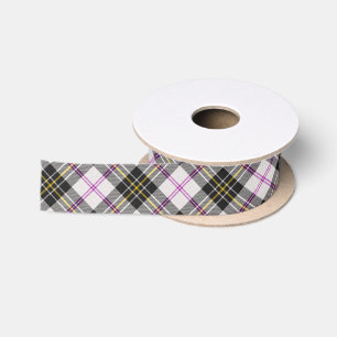 MacPherson Tartan Plaid Patroon Plaid Groot Satijnen Lint