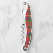 MacPherson Tartan Pset Cork Screw Kurkentrekker (Voorkant)
