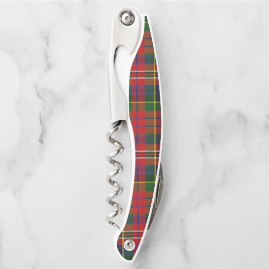 MacPherson Tartan Pset Cork Screw Kurkentrekker (Voorkant)