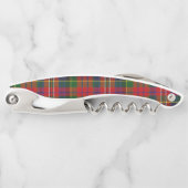 MacPherson Tartan Pset Cork Screw Kurkentrekker (Voorkant)