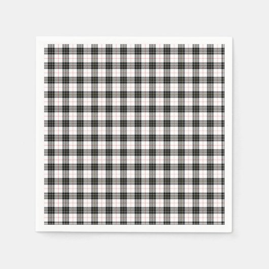 MacPherson Tartan Servetten (Voorkant)