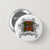 MacPherson Tartan Shield Ronde Button 5,7 Cm (Voorkant /achterkant)