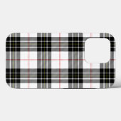 MacPherson tartan zwarte witte vlecht Case-Mate iPhone Case (Achterkant (horizontaal))