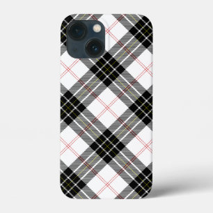 MacPherson tartan zwarte witte vlecht Case-Mate iPhone Case