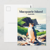 Macquarie-eiland Australië Briefkaart (Voorkant / Achterkant)