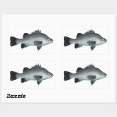 Macquarie Perch Rechthoekige Sticker (Vel)