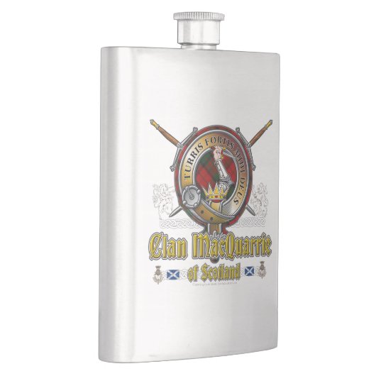MacQuarrie Clan Badge Flacon (Rechts)