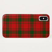 MacQuarrie tartan rood groen ruit Case-Mate iPhone Case (Achterkant (horizontaal))