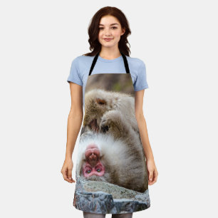 Macque Monkey, Genieten van het goede leven Schort