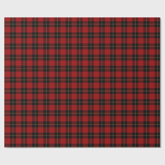 MacQueen Clan Tartan Cadeaupapier (Vlak)