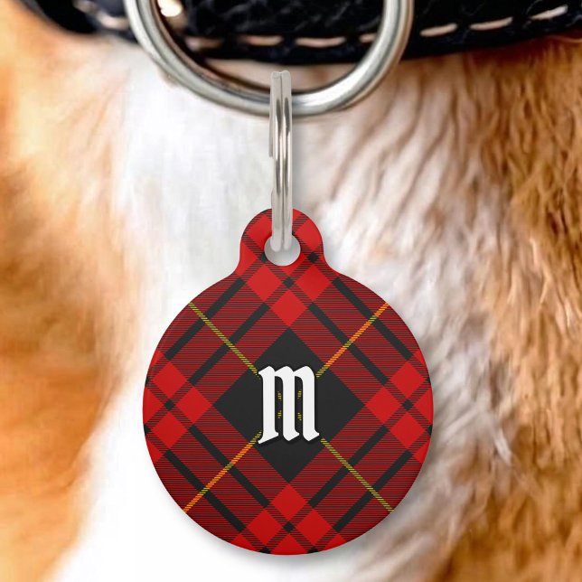 MacQueen Clan Tartan Huisdierpenning (Creator heeft geüpload)