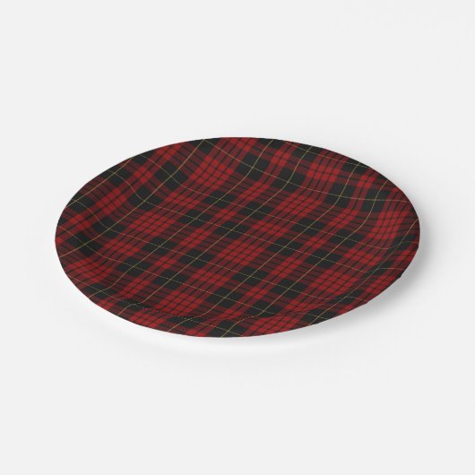 MacQueen Clan Tartan Papier Bord (Gekanteld)