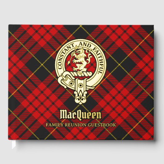 MacQueen Family Reunion Gastboek Gastenboek (Voorkant)