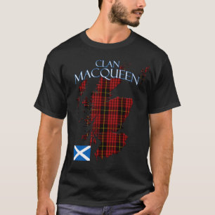 MacQueen Scottish Clan Tartan Scotland T-shirt