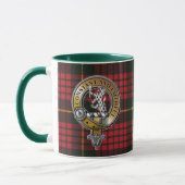 MacQueen Tartan & Badge Mok (Links)