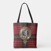 MacQueen Tartan & Badge Tote Bag (Achterkant)