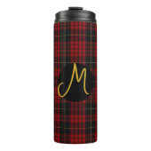 MacQueen Tartan Monogrammed Thermosbeker (Voorkant)