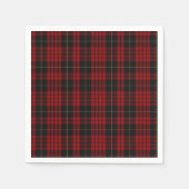 MacQueen Tartan Plaid Papieren servetten (Voorkant)