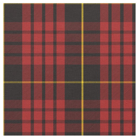 MacQueen Tartan Print Stof (Close Up)