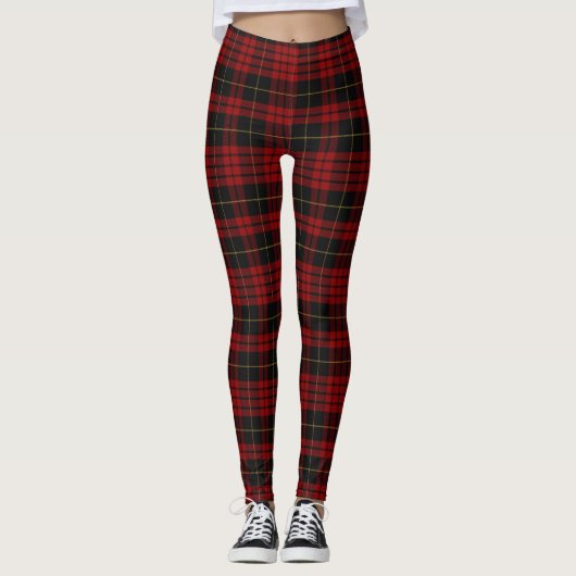 MacQueen Tartan Pset Leggings (Voorkant)