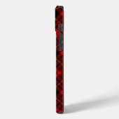 MacQueen Tartan Red en Black Pset Case-Mate iPhone Case (Achterkant / Links)