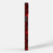 MacQueen Tartan Red en Black Pset Case-Mate iPhone Case (Achterkant / Rechts)