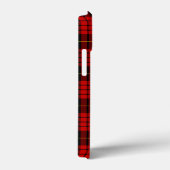 MacQueen Tartan Red en Black Pset Case-Mate iPhone Case (Achterkant / Rechts)