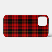 MacQueen Tartan Red en Black Pset Case-Mate iPhone Case (Achterkant (horizontaal))