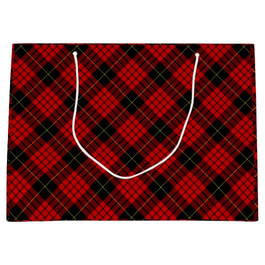 MacQueen Tartan Red en Black Pset Groot Cadeauzakje (Voorkant)