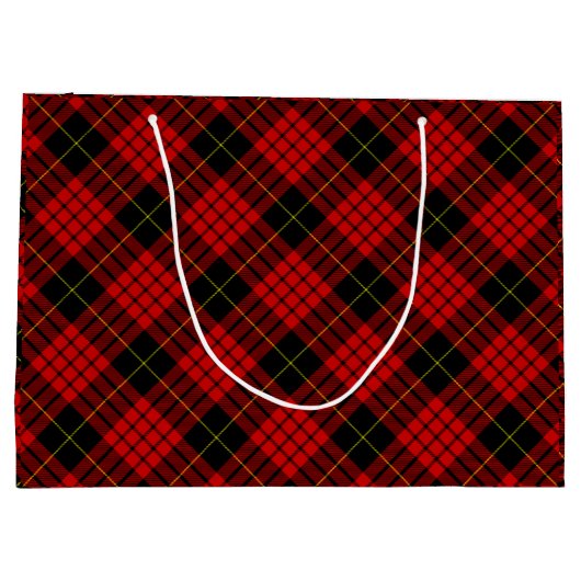 MacQueen Tartan Red en Black Pset Groot Cadeauzakje (Achterkant)