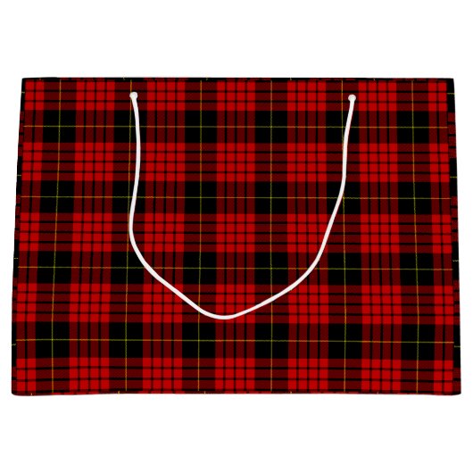 MacQueen Tartan Red en Black Pset Groot Cadeauzakje (Voorkant)