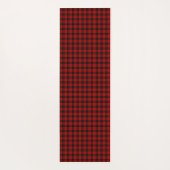 MacQueen Tartan Red en Black Pset Yogamat (Achterkant)
